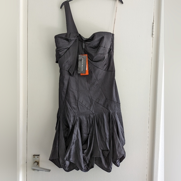 Karen Millen Dresses & Skirts - Karen Millen silk, new with tags one strap dress